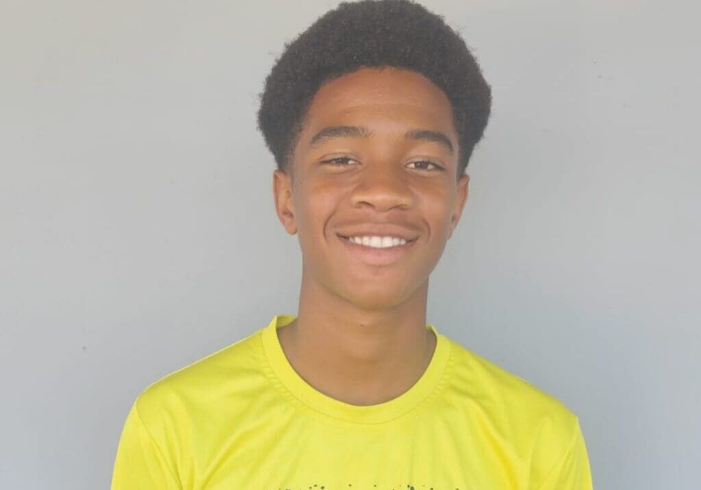 GNFC player Ethan Camacho after securing a scholarship at Ackworth School in the UK